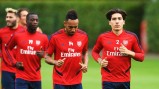 Tierney and Bellerin back out with the group